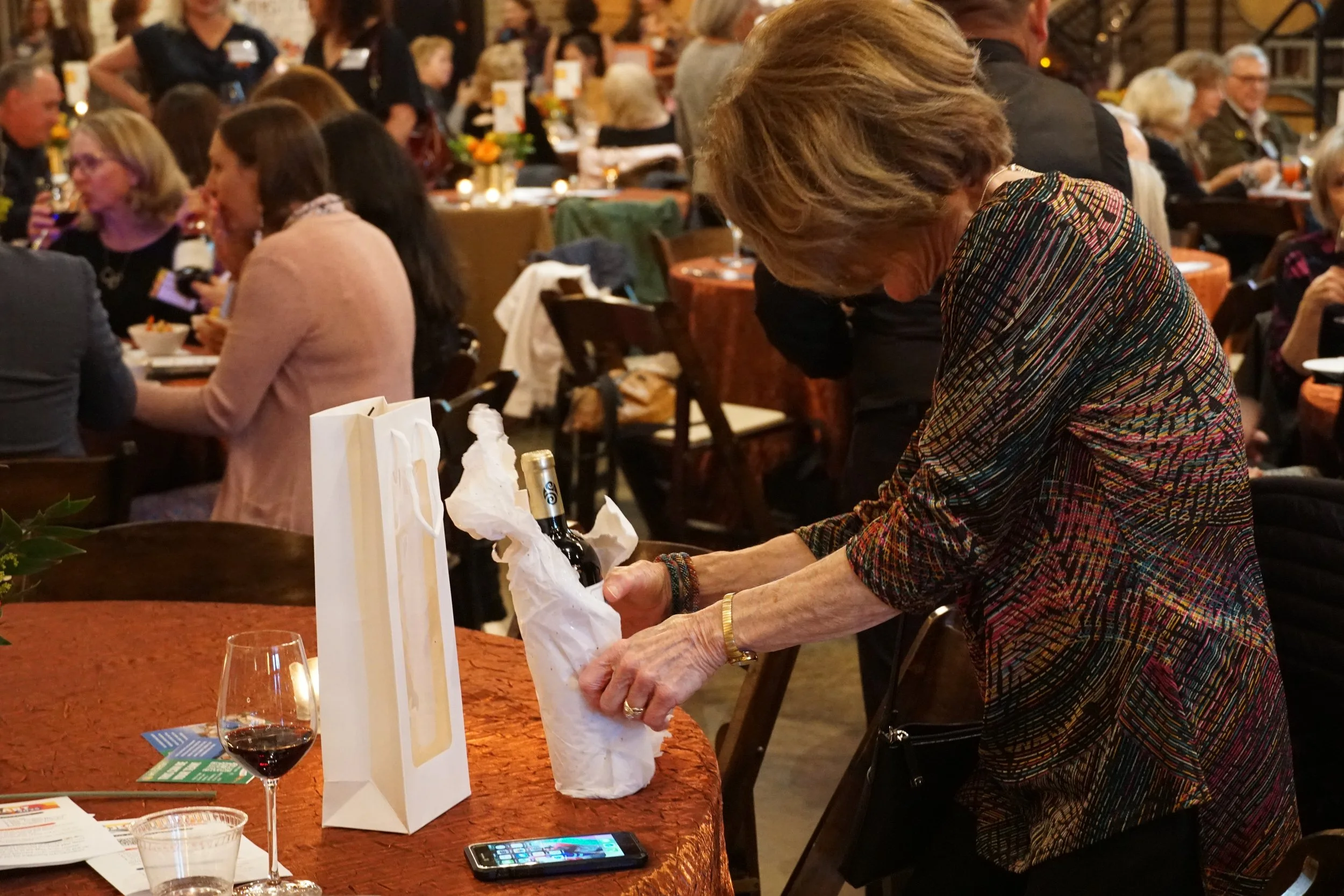 OBJECT: ART 2025 wine unwrapping.JPG