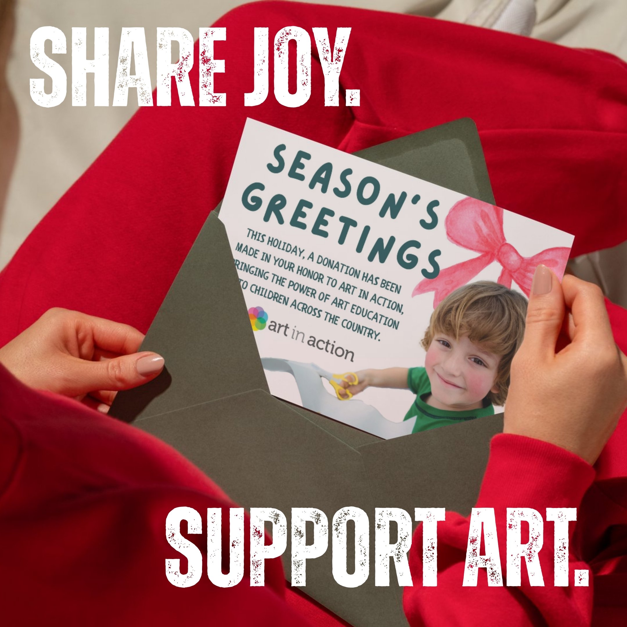 Your recipient gets a beautiful card.