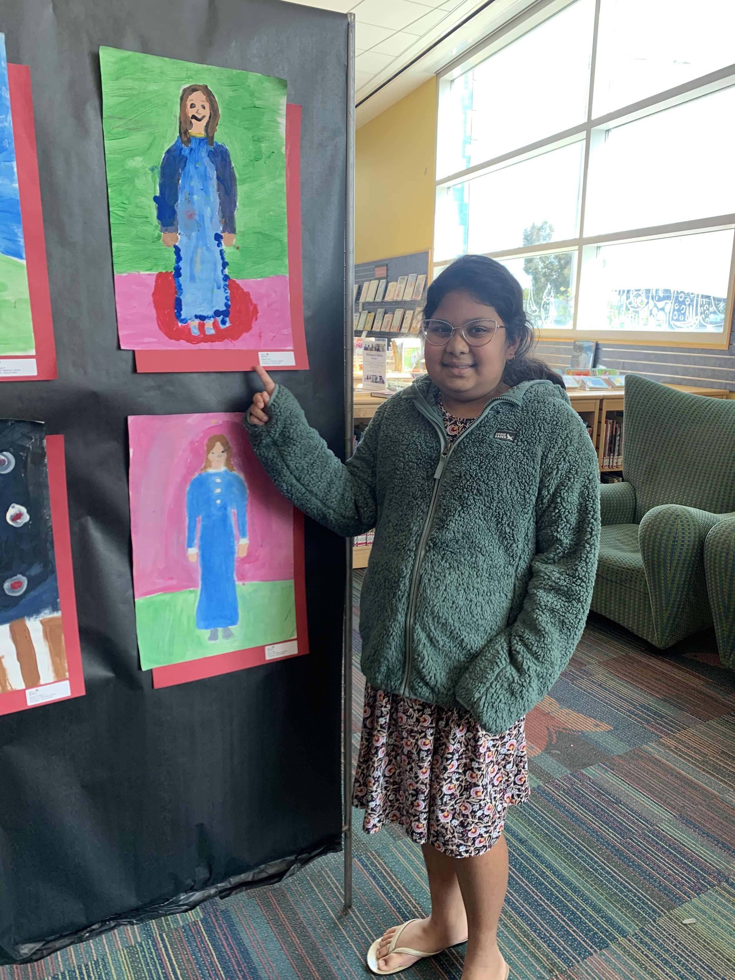 artist showing work.JPG