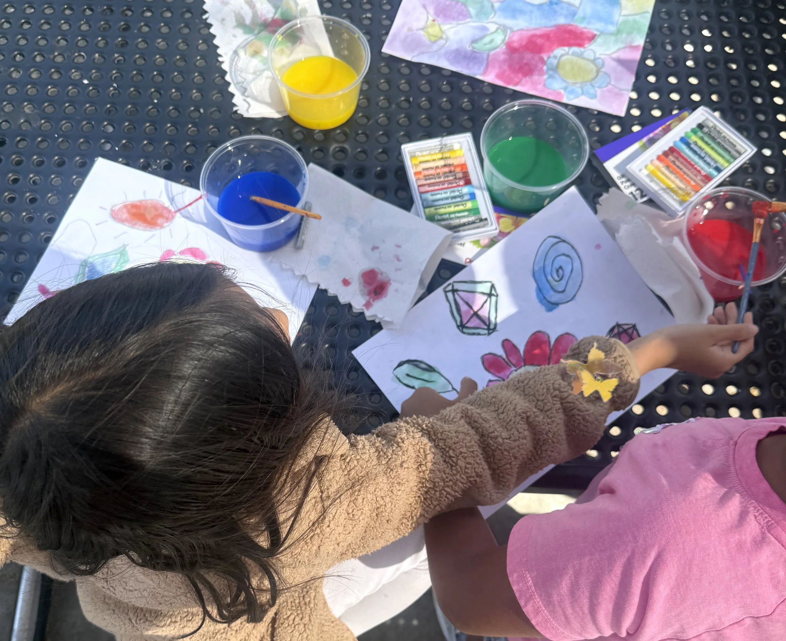 kids being creative