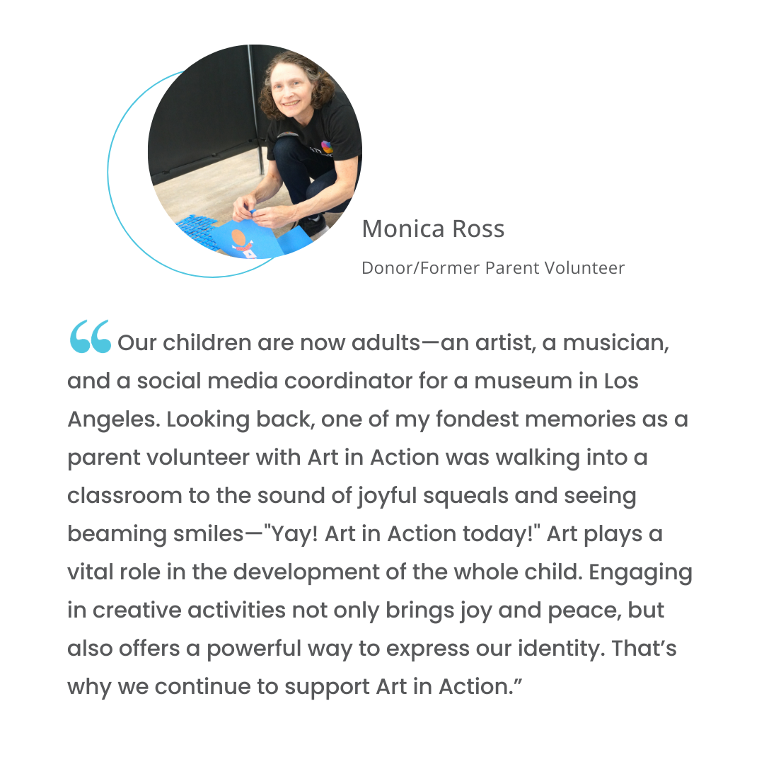 Monica, a parent volunteer share her Testimony