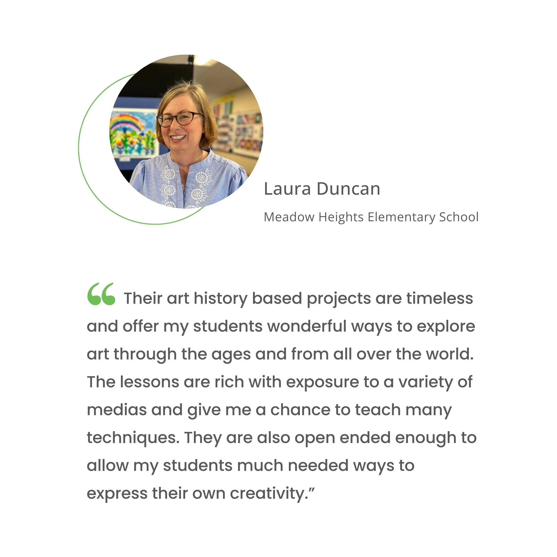 Testimony from Educator Laura Duncan from Meadow Heights Elementary School