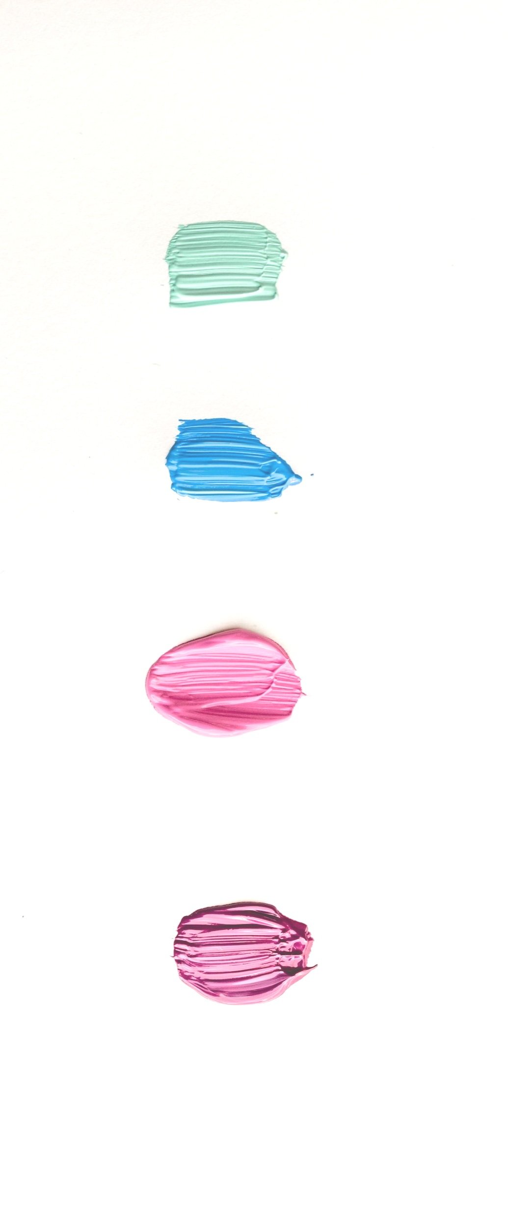colorful paint blobs