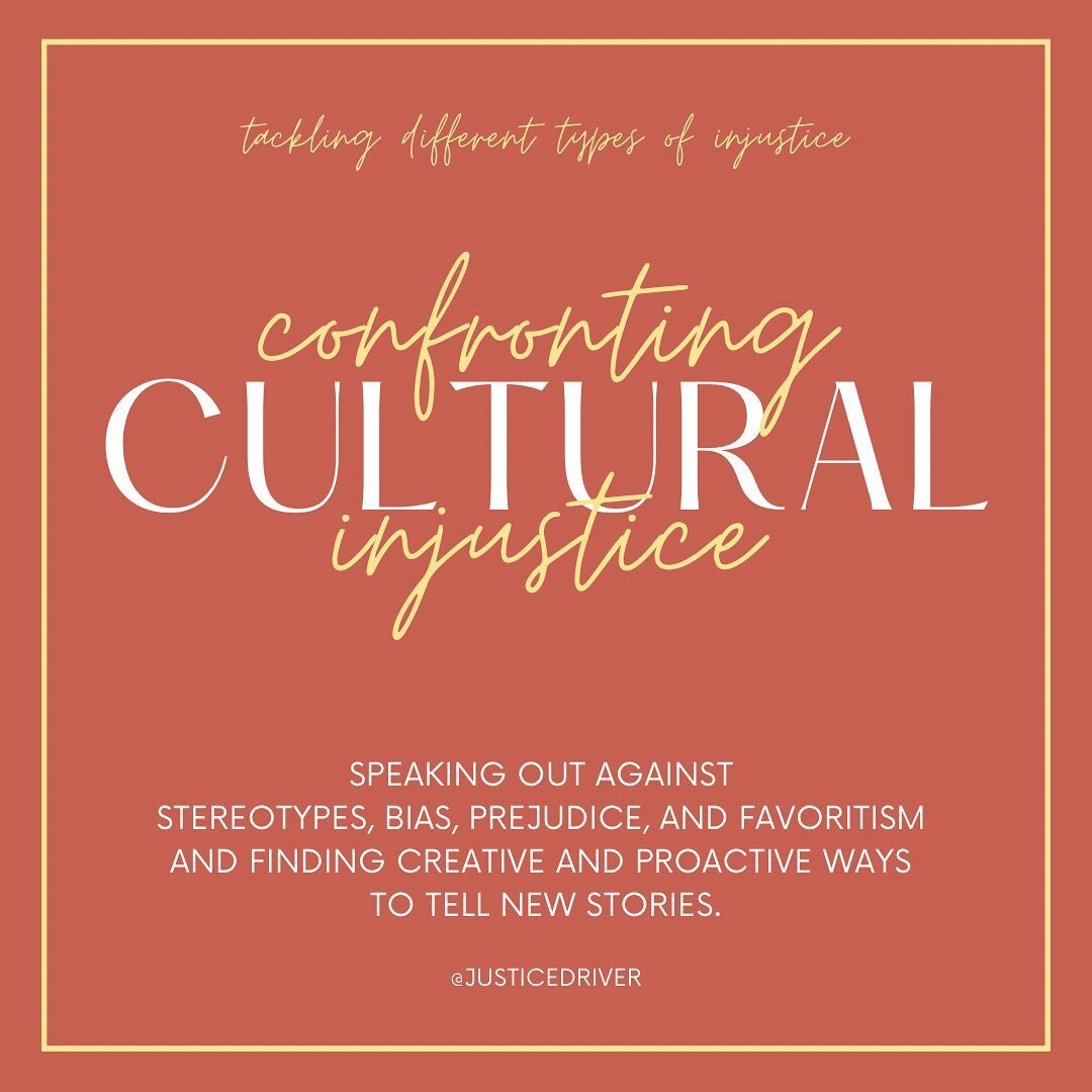 Culture is not an unchangeable behemoth - it is changing everyday! And we can be part of both changing the narratives and protecting people from harmful narratives.

#doingjustice #justice