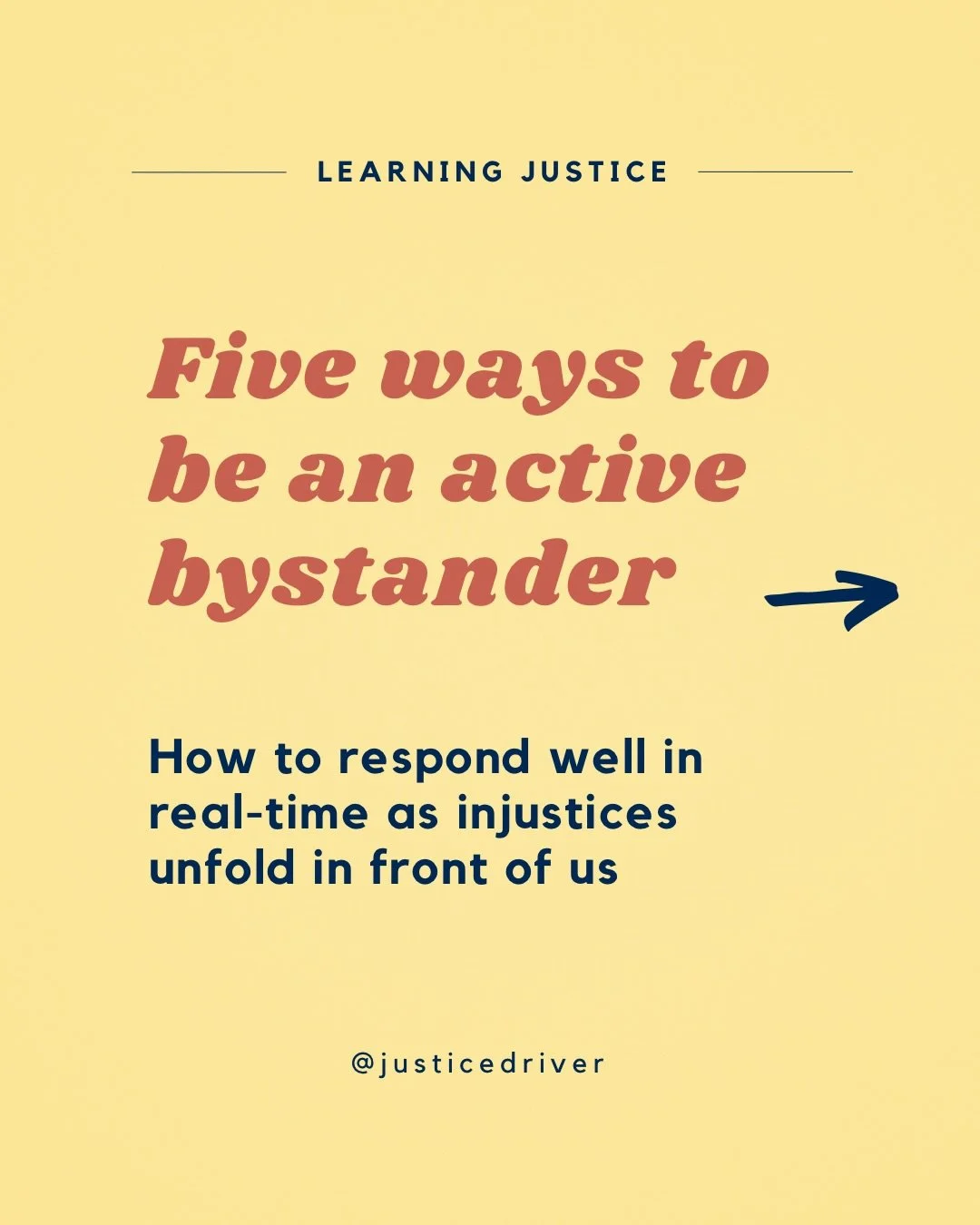 When something&rsquo;s going down right in front of us, how can we overcome our fight/flight instincts? How can we intervene effectively in different types of situations where we have different understandings of the context and people involved? Activ