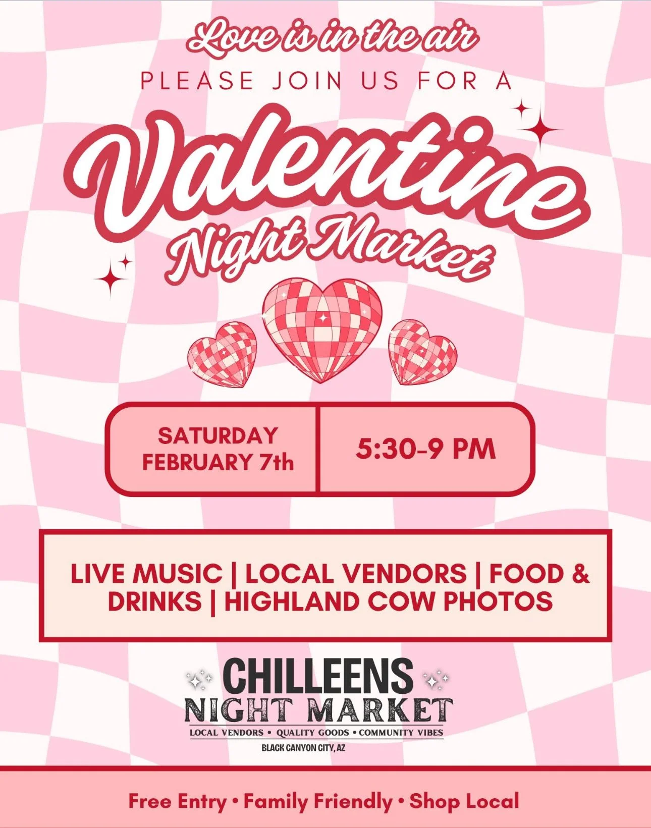 Valentine maRKET Night