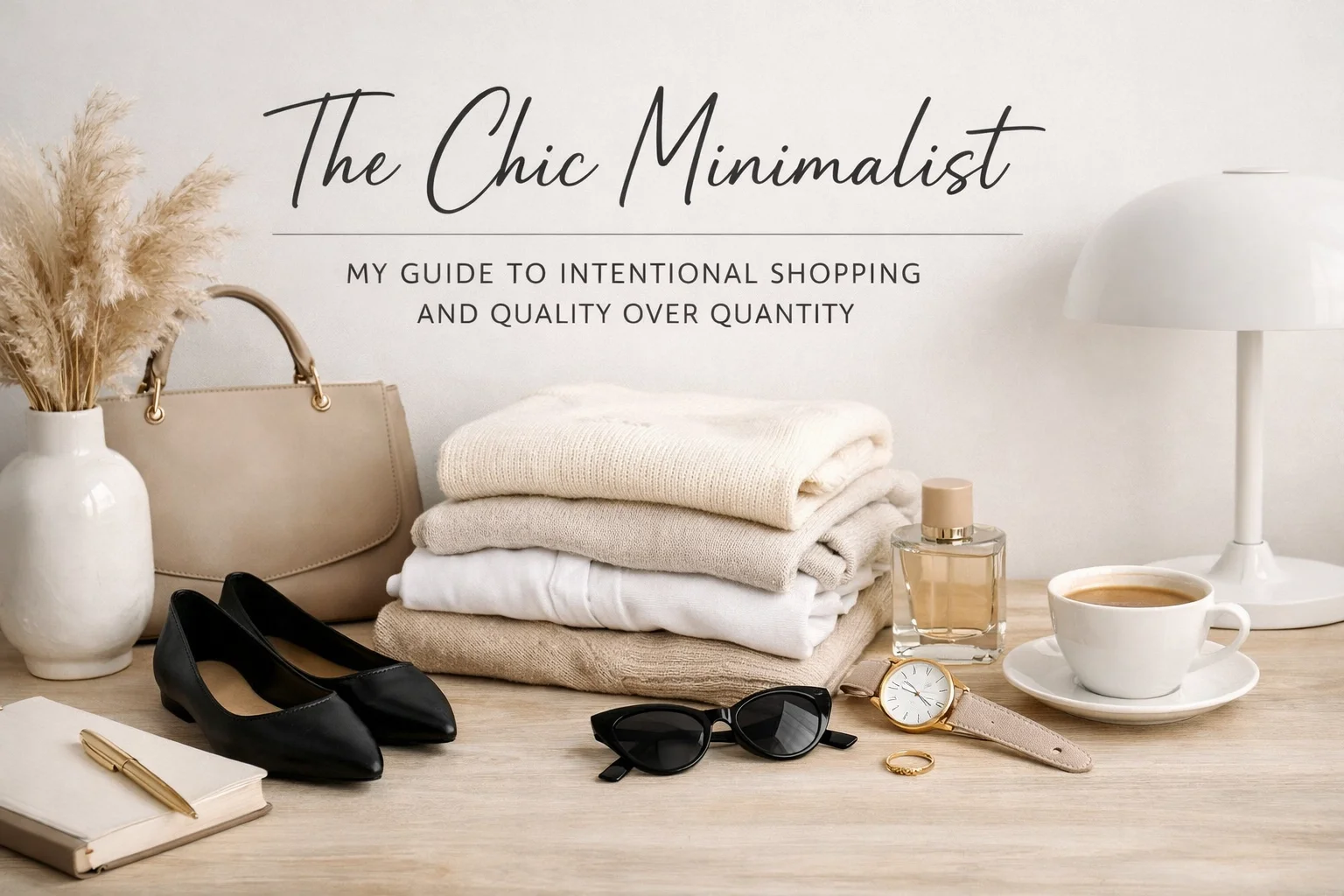 The Chic Minimalist: My Guide to Intentional Shopping and Quality Over Quantity