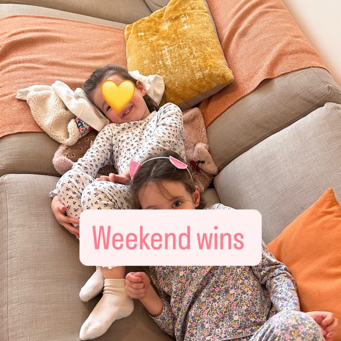 We are all TIRED after a busy half term, so the weekend was a very cosy one ❤️ I hope you all managed to get some rest too! X