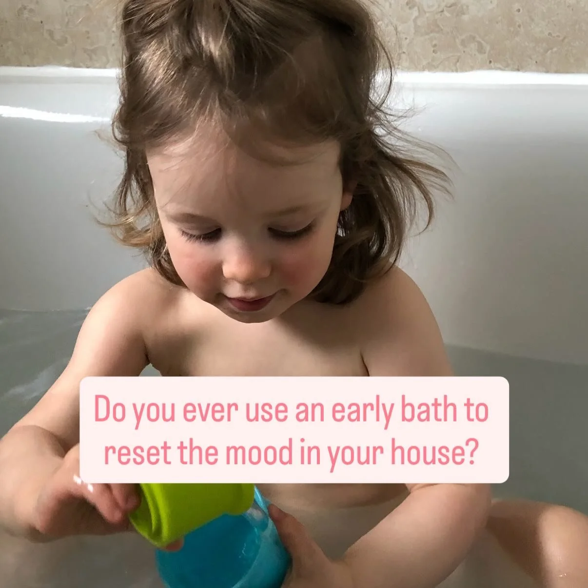 This is my number one way to change the mood of a grumpy toddler!

You get home from nursery or from a busy day out and suddenly NOTHING is right. Everything ends in a meltdown and it feels like the harder you try, the more things go wrong. 

Instead