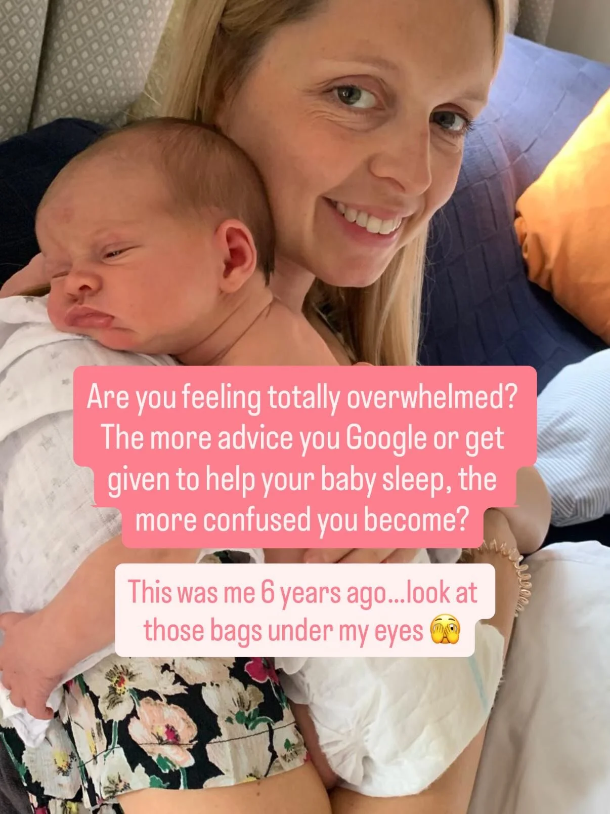 Are you feeling totally overwhelmed? The more advice you Google or get given to help your baby sleep, the more confused you become?

I&rsquo;ve been there. With my first baby I tried EVERYTHING! I spent a fortune on different products that claimed to