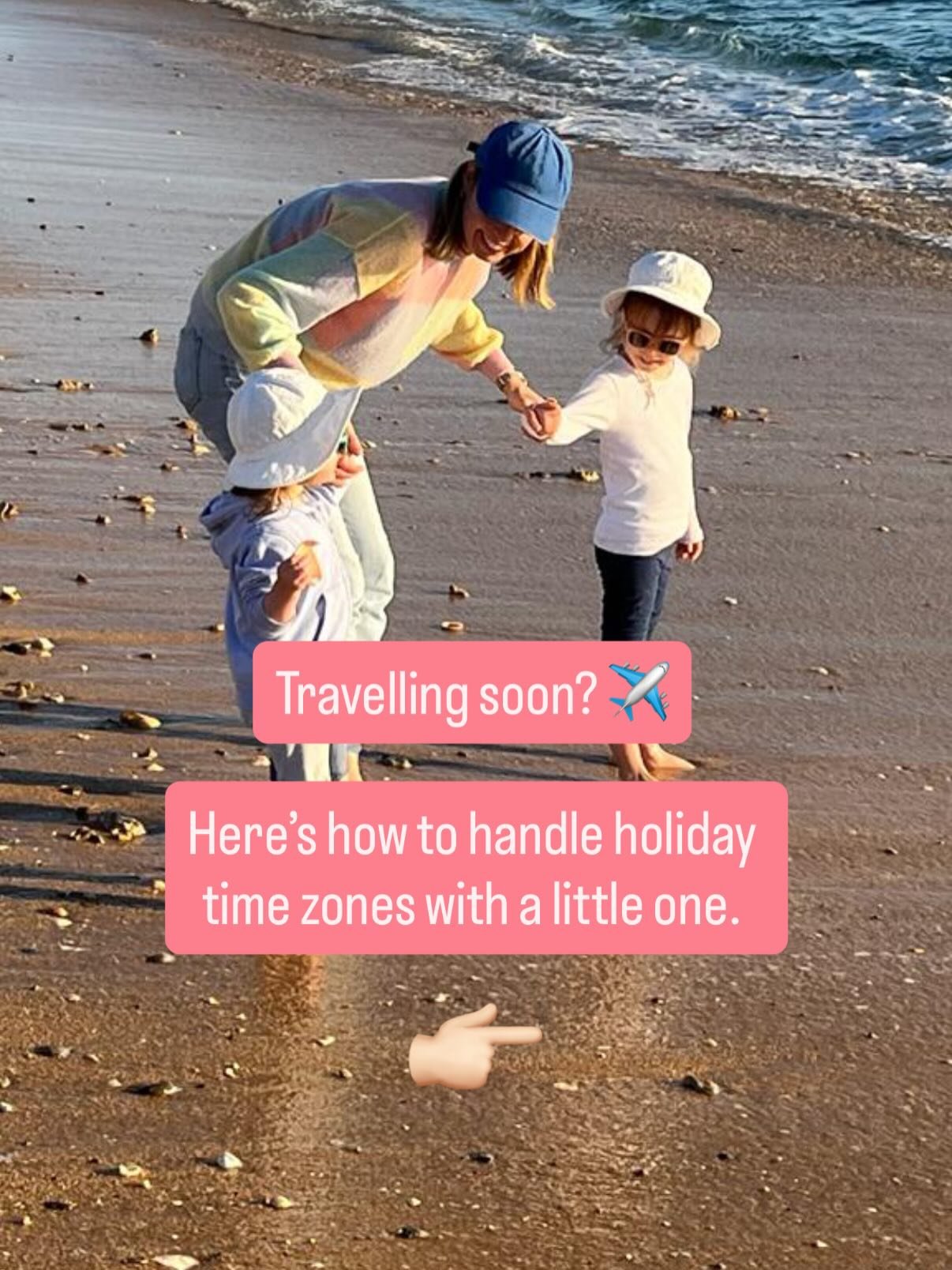 Travelling with little ones can feel daunting, but time zone shifts don&rsquo;t have to ruin your holiday sleep! ✈️☀️

The biggest takeaway? Don&rsquo;t stress. Babies are more adaptable than you think and usually settle into a new routine after just