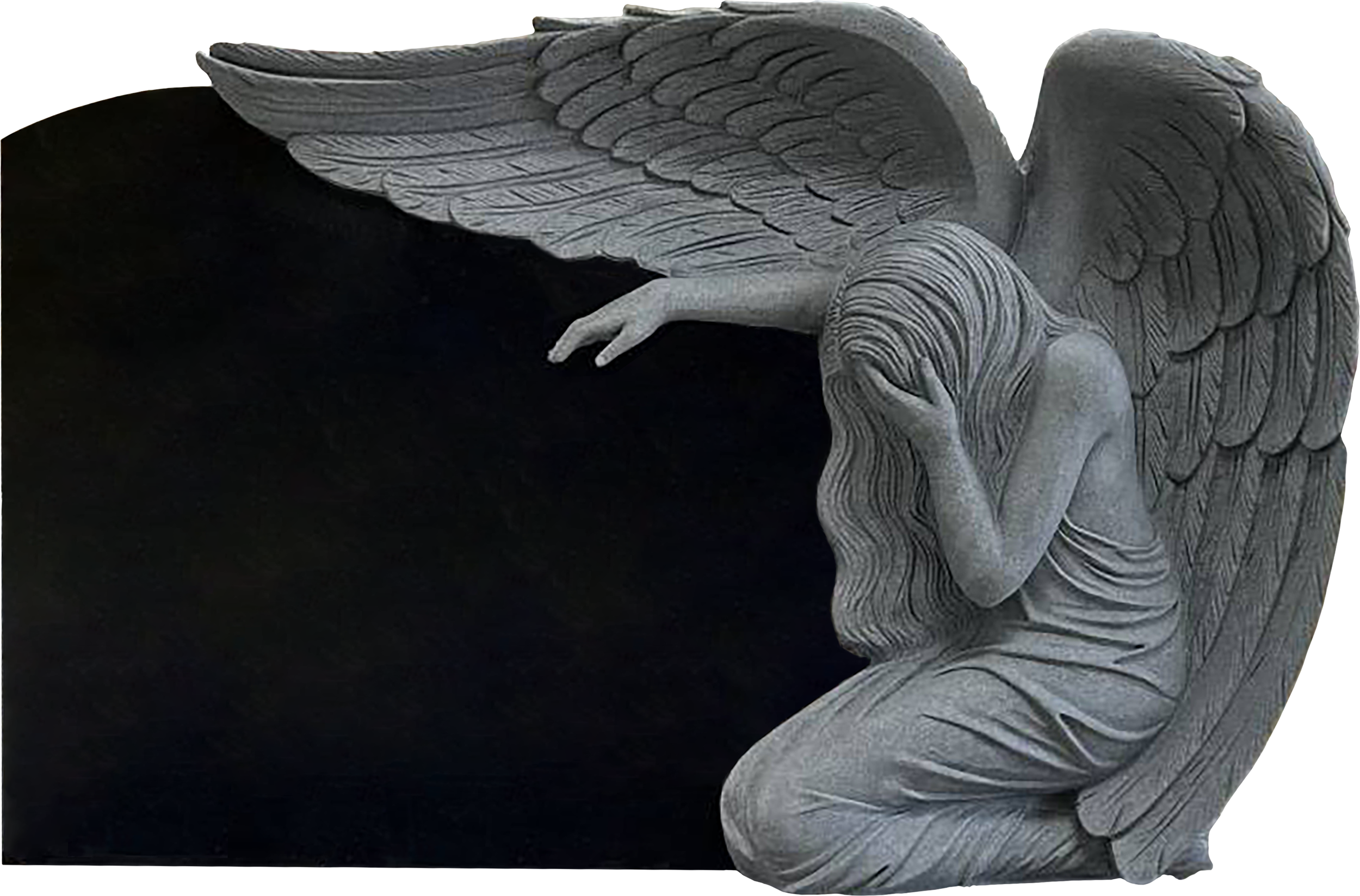 Weeping Angel Hand Carving