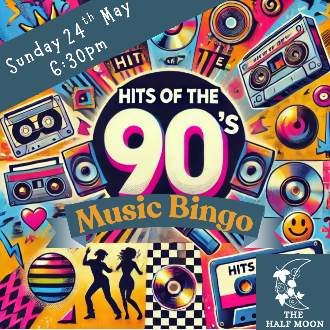 Music Bingo - 90's Hits