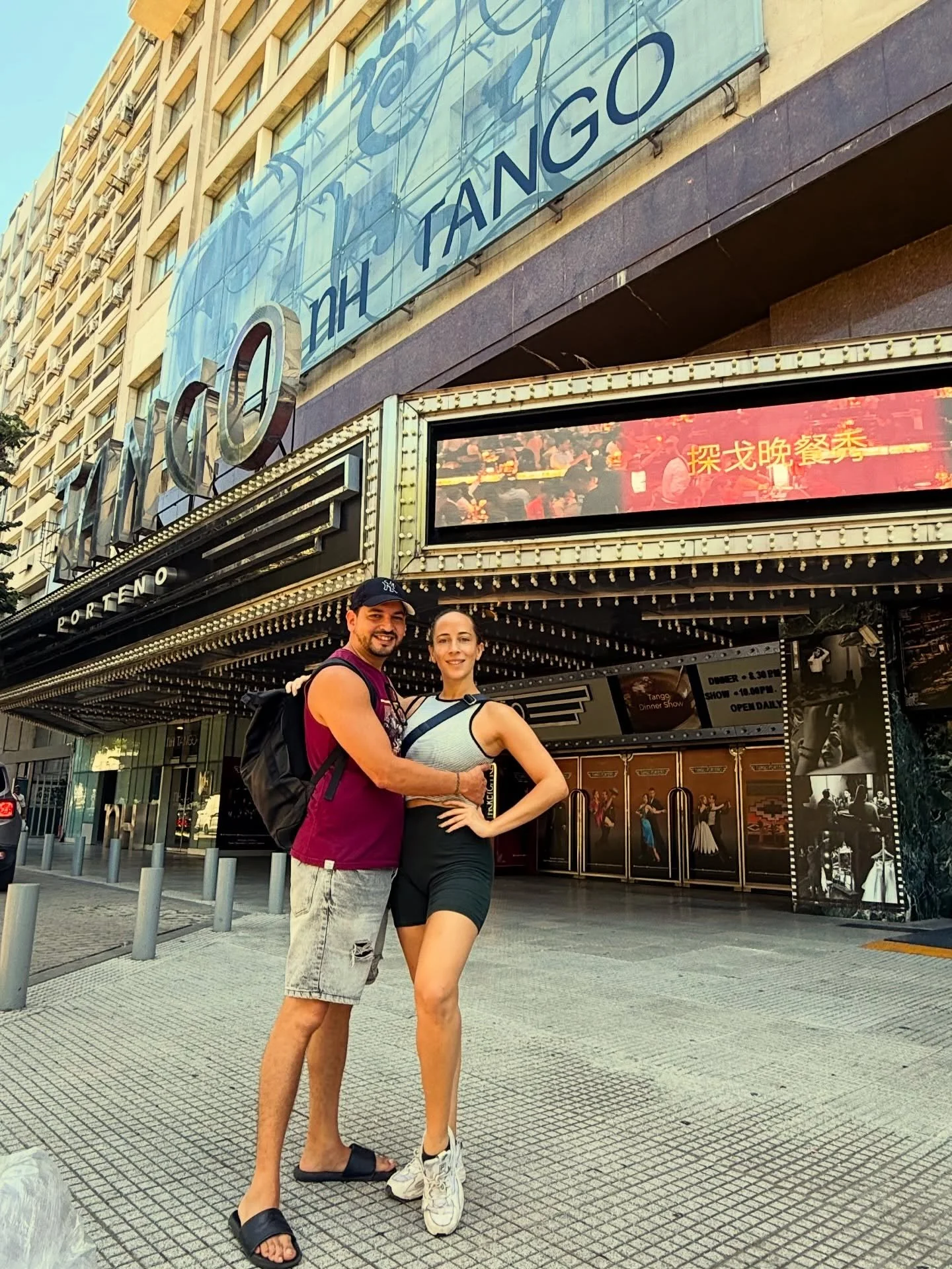 We are very happy to back dancing at the spectacular Tango Porte&ntilde;o theatre in Buenos Aires! 
.
.
.
.
.
.
#tangoporte&ntilde;o #buenosaires #obelisco #tango #show