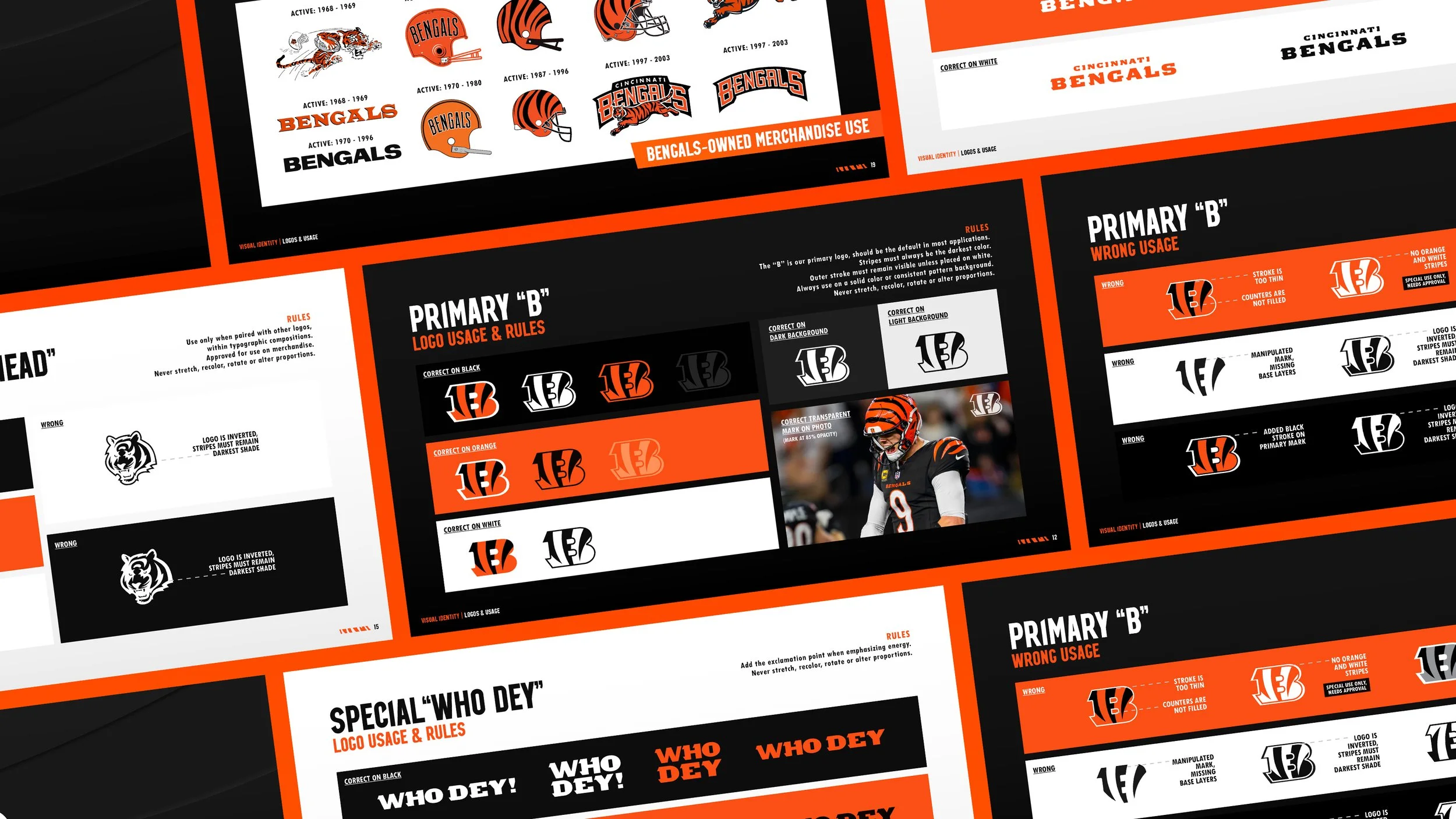 Cincinnati Bengals Brand & Product Design