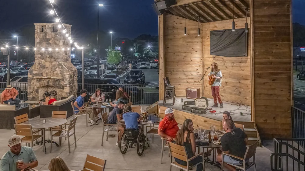 Live Music Patio Shows Bourbon Brothers Smokehouse & Tavern in