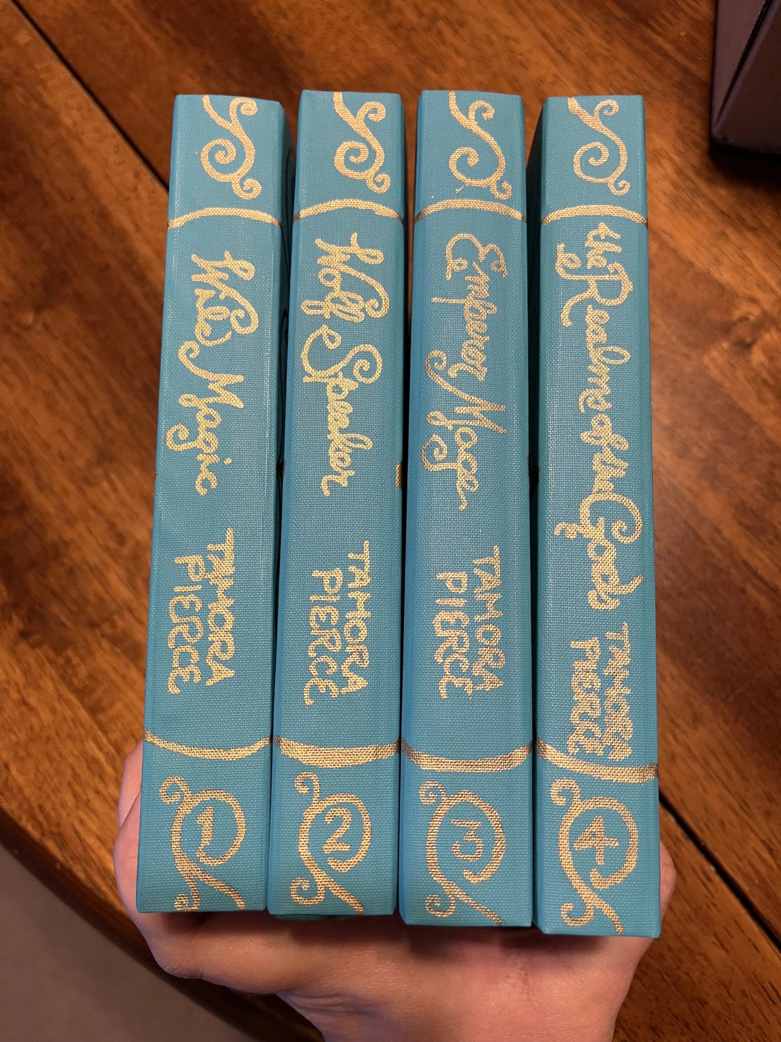The Immortals series spines