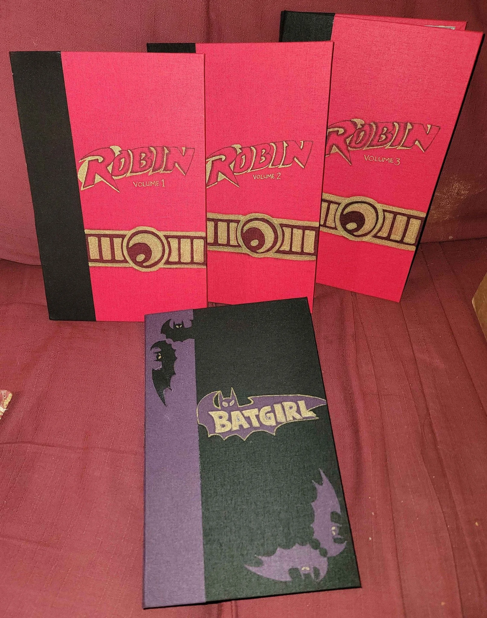 Batgirl and Robin bind-ups