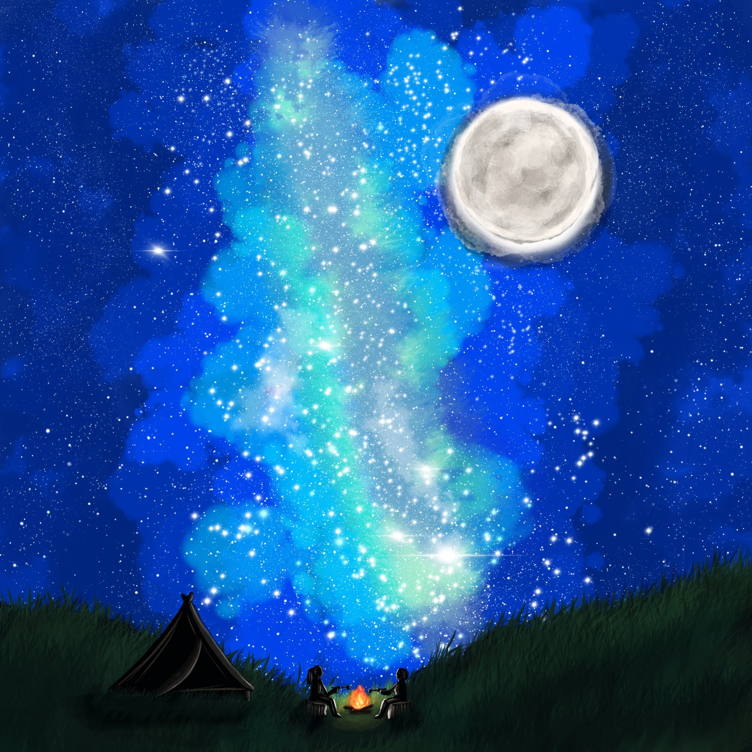 Tiny People in Big Backgrounds 4 (digital)