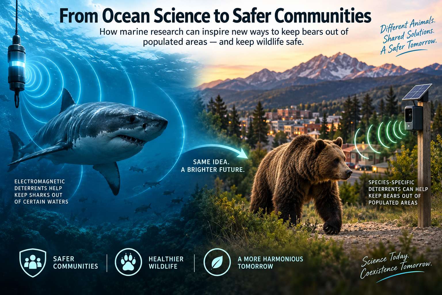 Could Shark Deterrent Technology Inspire a Safer Way to Keep Bears Out of Populated Areas?