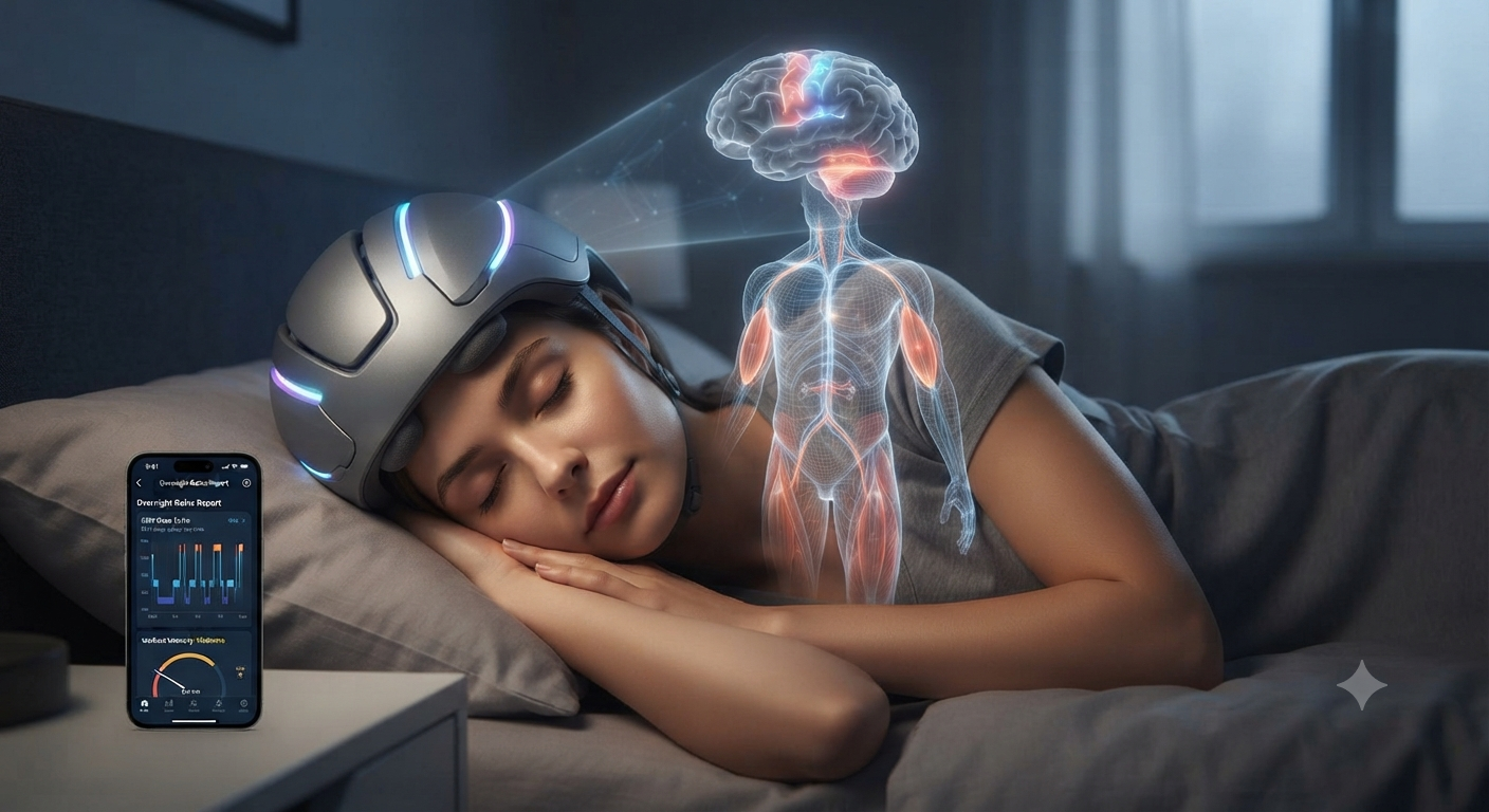 Dream, Strain, and Gain: How Neural Radio-Frequency Helmets are Reinventing Overnight Fitness
