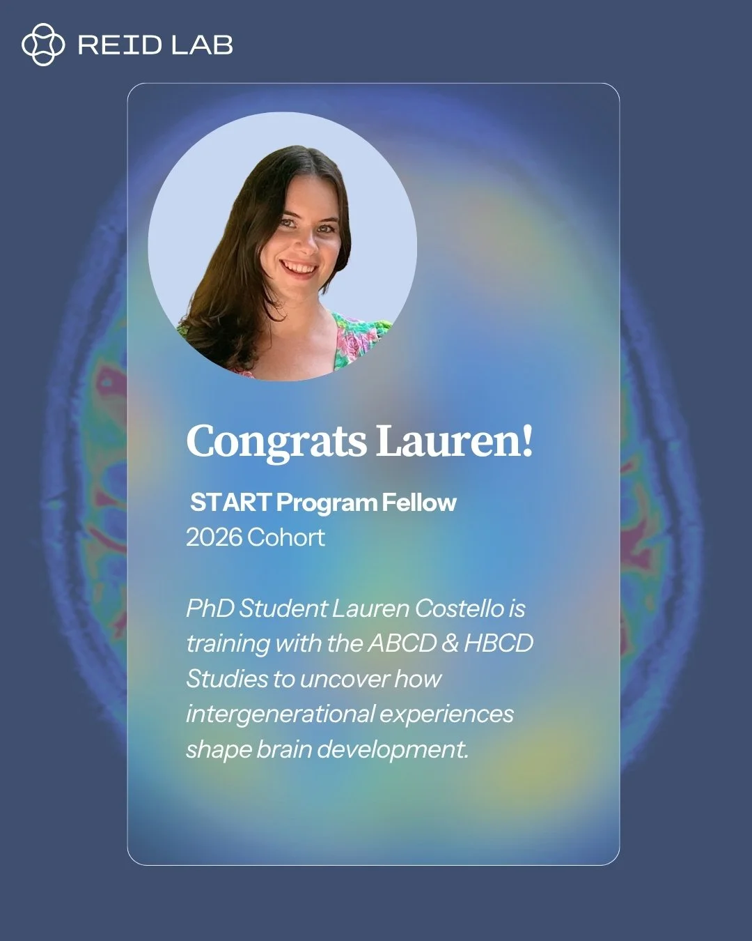 Lauren Costello is a START Program Fellow!