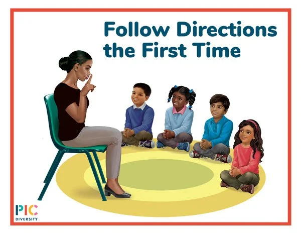 Follow Directions the First Time PicDiversity