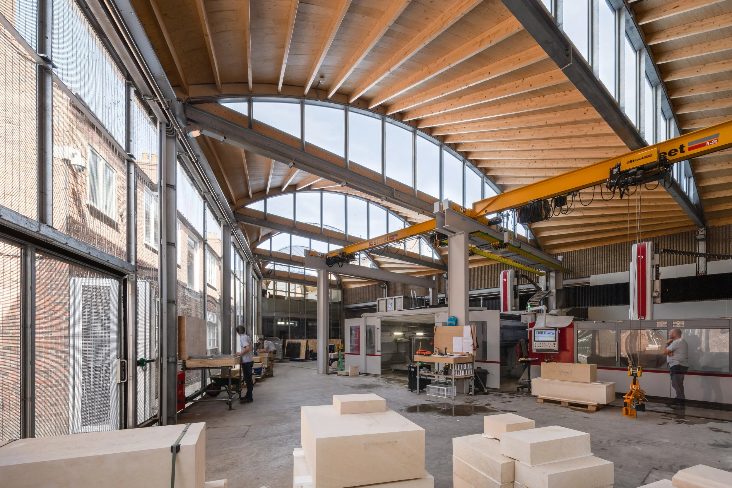 Tech Hub - Roof Construction