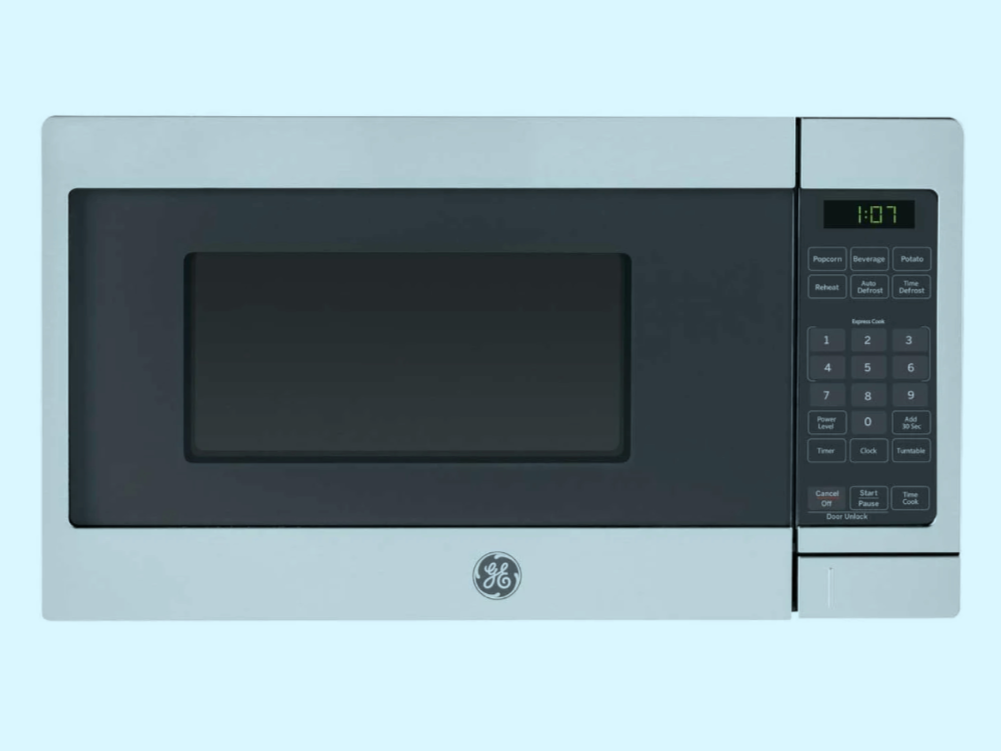 Microwave - new microwave in the teacher's lounge