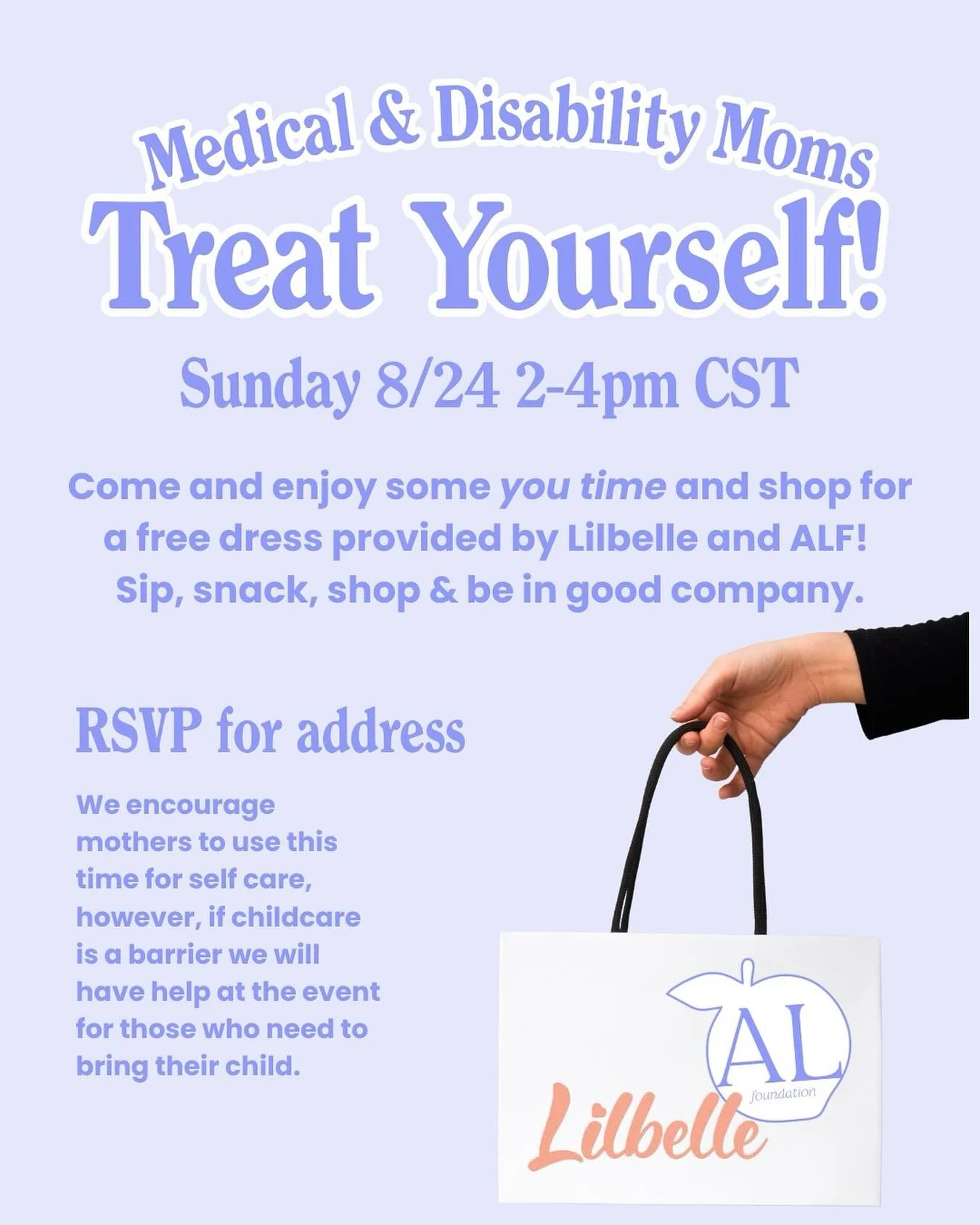 Come pick out a beautiful dress for yourself, you DESERVE it!
Have some quality time with fellow moms and enjoy yourself, mama!
Sunday August 24th 2-4 pm