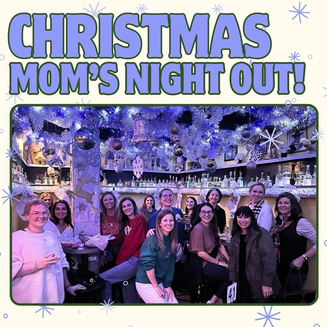 A very merry time was had by this group last night!

It&rsquo;s not easy to get away in the throes of motherhood and it is especially hard in the month of December. So proud of these mamas for prioritizing time for themselves. 

Friendships and commu