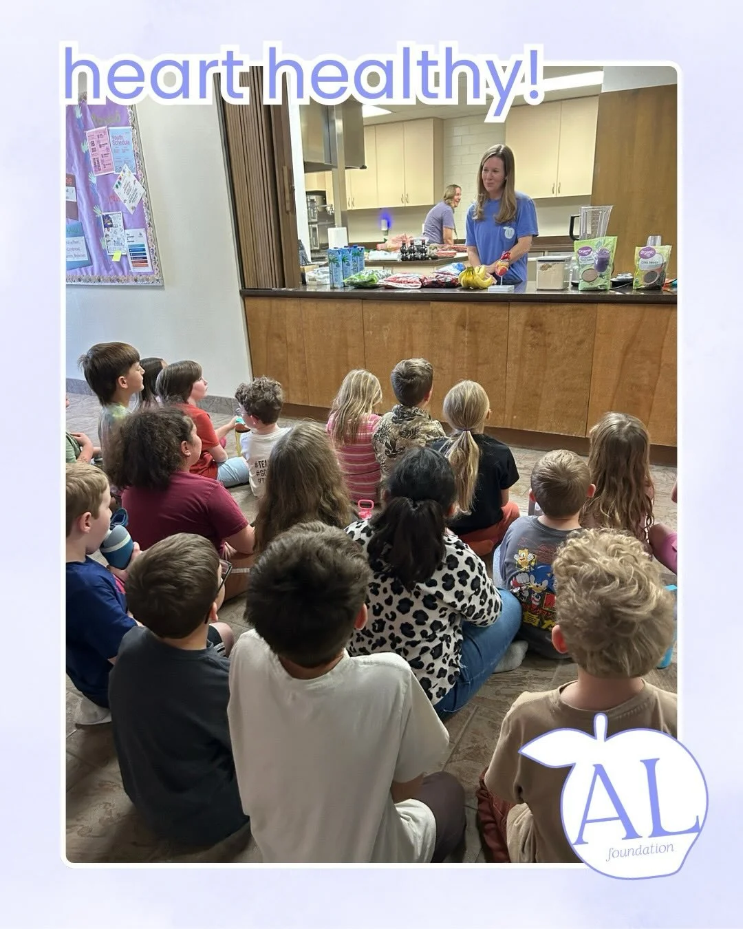 ALF closed out heart month with an in school presentation to 3 classes on the wonders of the human heart + how we can eat to keep it pumping strong. 

A few things the 1st, 2nd &amp; 3rd graders learned: 
&bull;the heart is a muscle and the most impo