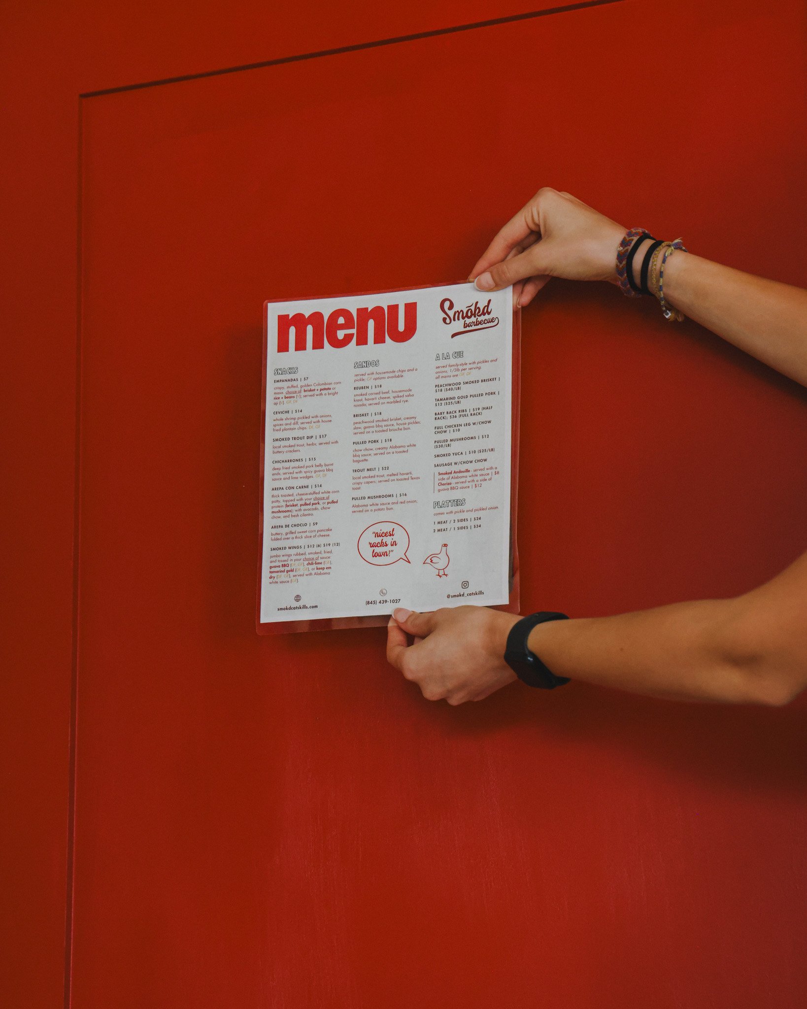 Sullivan County Barbecue Menu