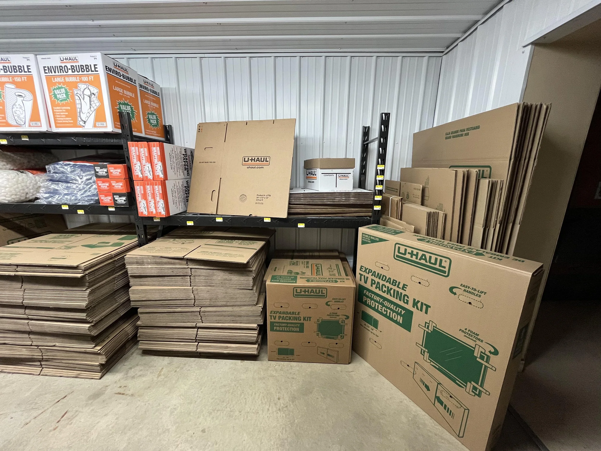 part of our moving box and supply section