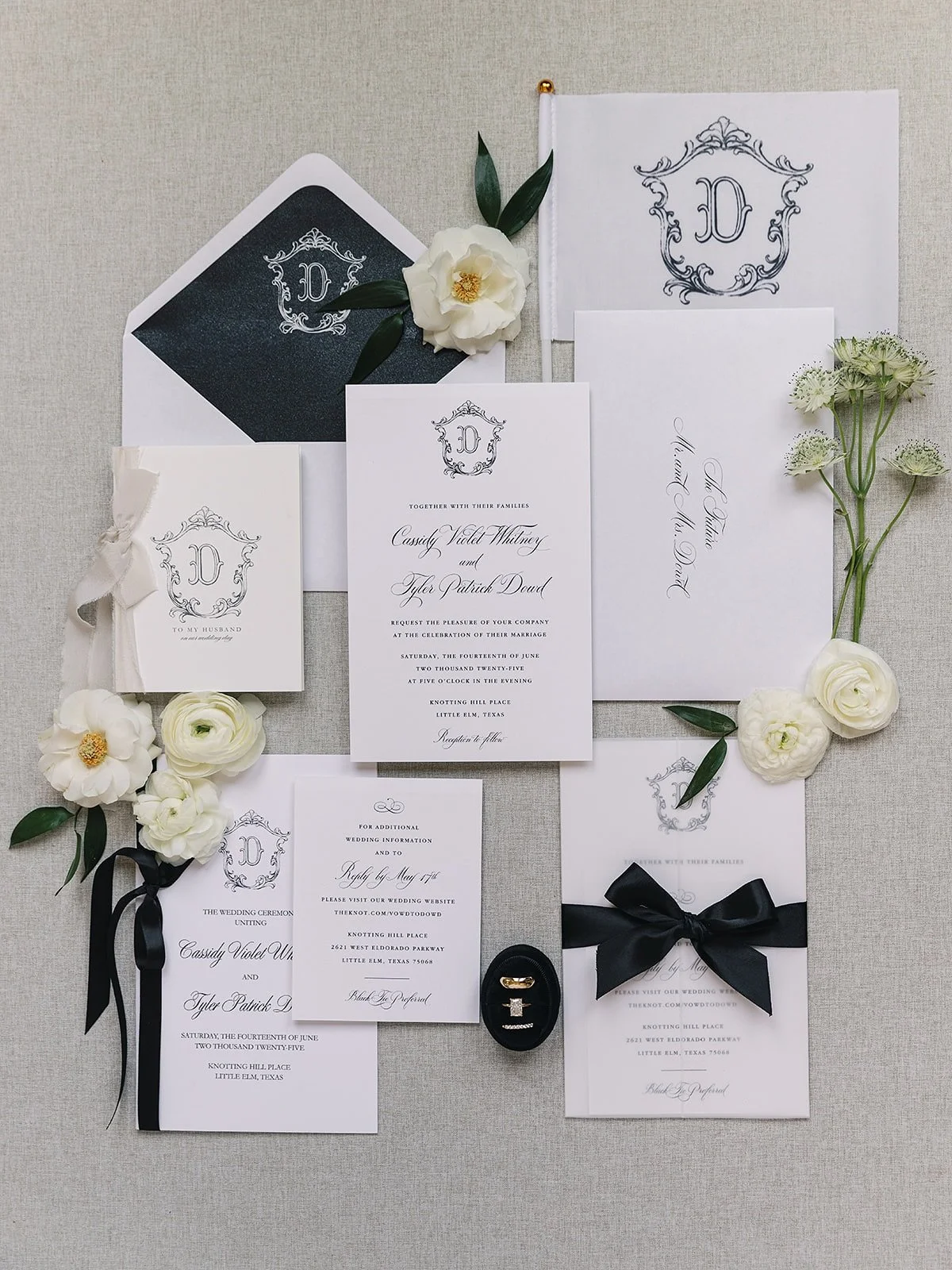 Every element tells a part of your love story
&bull;
Photographer: @thelockharts 
Venue: @knotting_hill_place 
Florist: @luxepetals 
Stationary: @paperaffairdallas 
Signage: @yoursignawaits 
Catering: @vestalscatering 
Hair + Makeup: @g.g_artistrytea