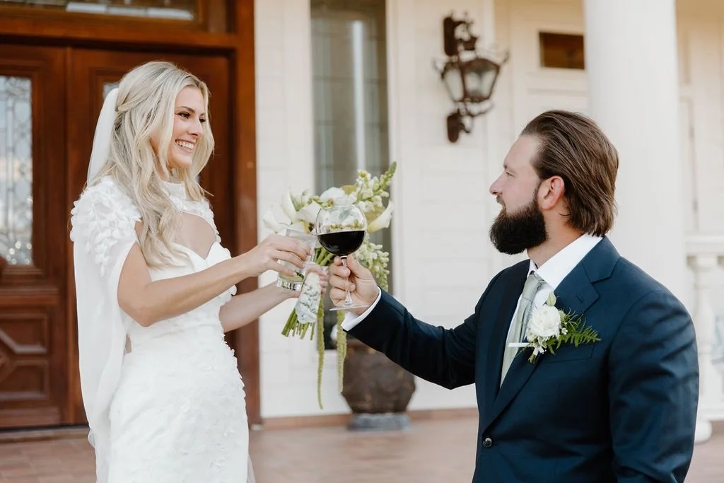 Cheers to a new last name🥂
&bull;
@baleighmariephotography 
@the_meadeaux 
@welovemoss 
@danielabellbeauty 
@glamandgrace_ 
@youreasttexasweddingdj 
@allamericanpartyandtentrentals