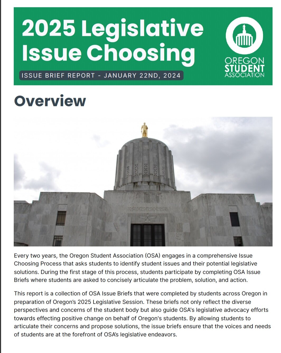 Oregon 2025 Legislative Session Dates – OQWCDG