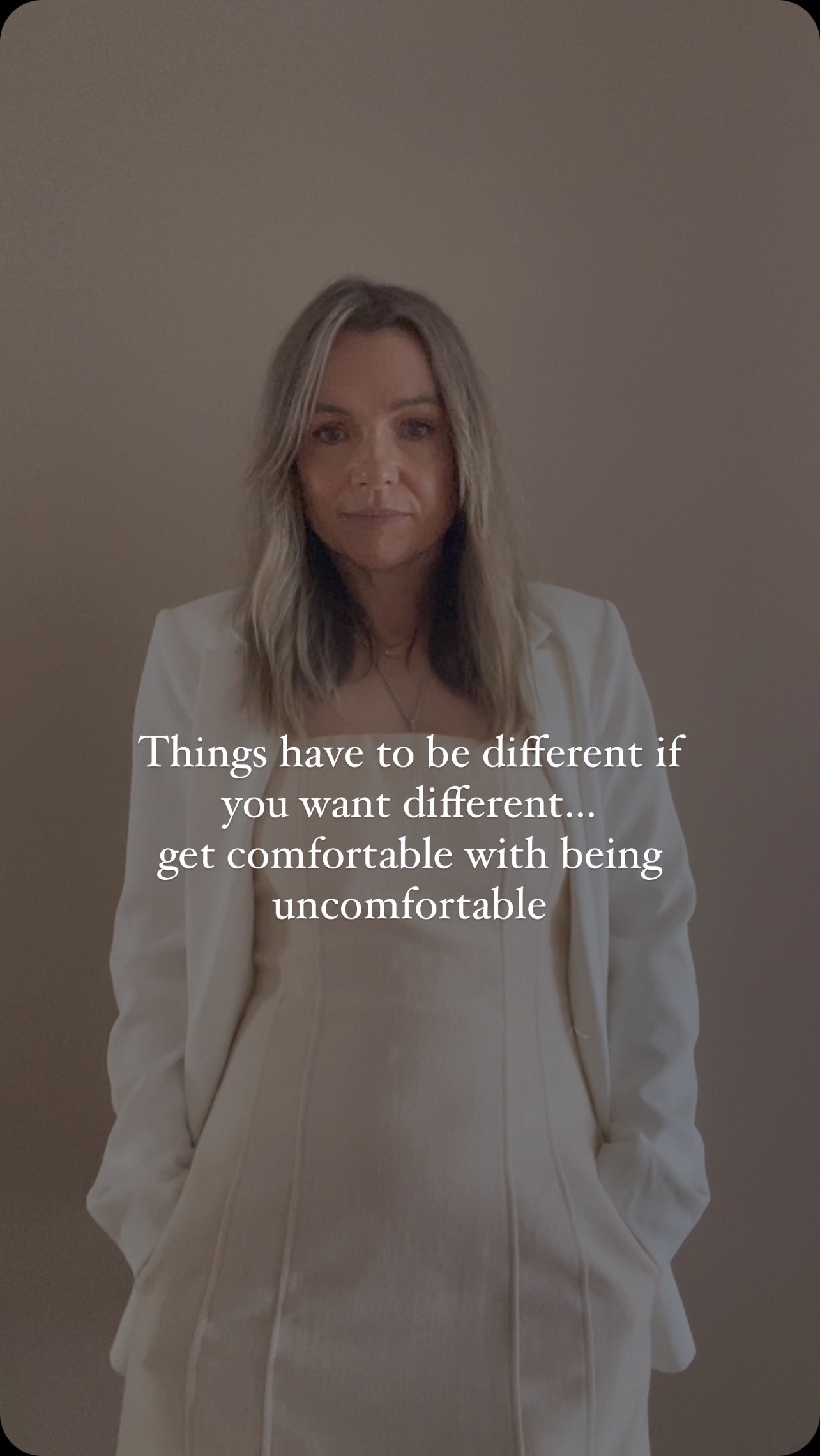Comfort means things are very familiar…not always a bad thing, a bit of comfort is good
But if you don’t like where you’re at, quit waiting for things around you to change & quit waiting for motivation…you’ll be w