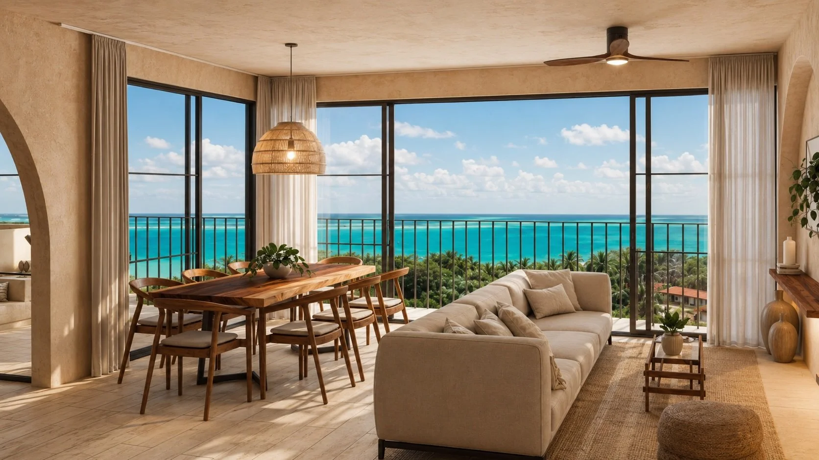Condo in Bacalar with lagoon views