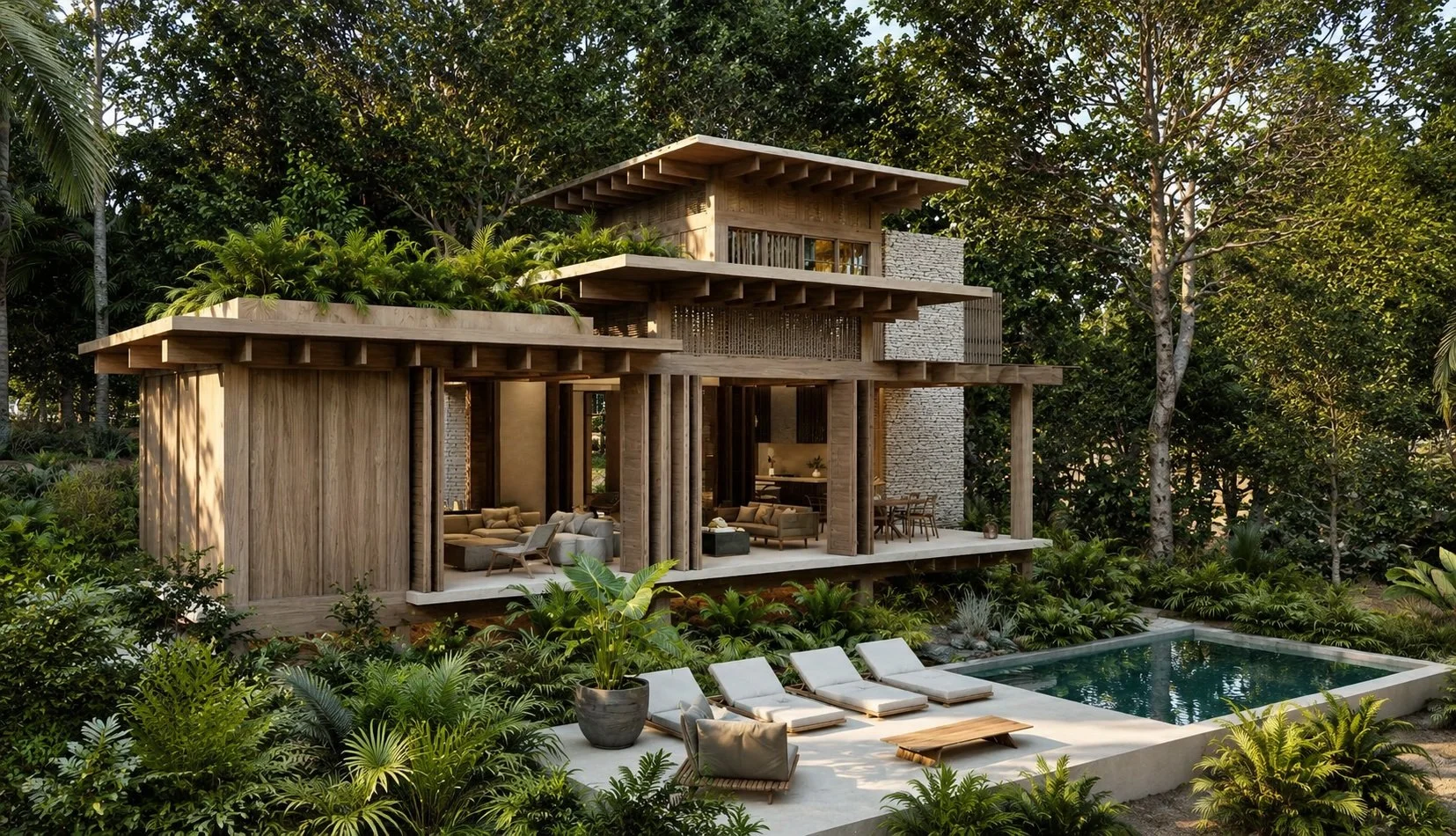 Eco villa in Bacalar for sale