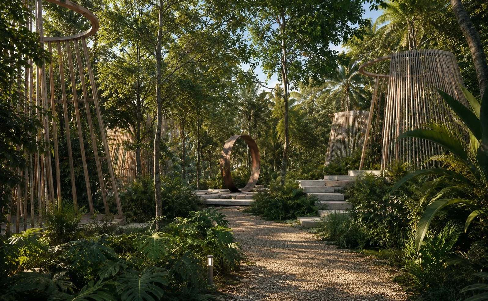 Amenities in Condo development in Bacalar