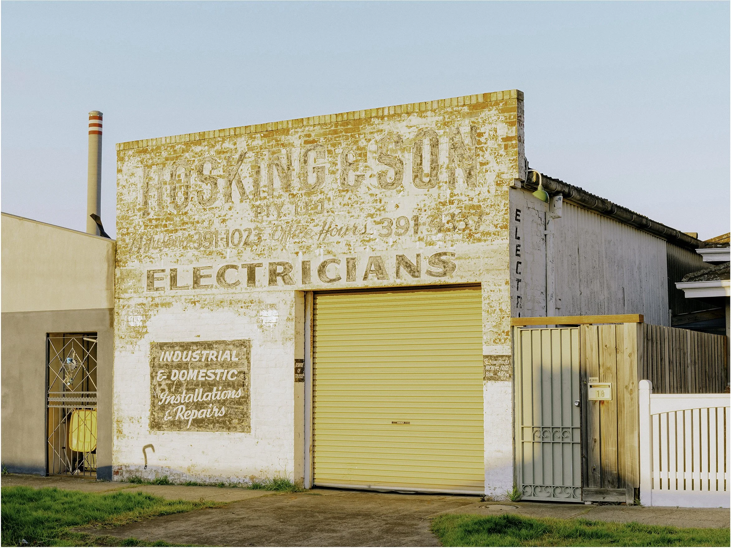 The old Hosking Electrician building in Effingham Street, Newport