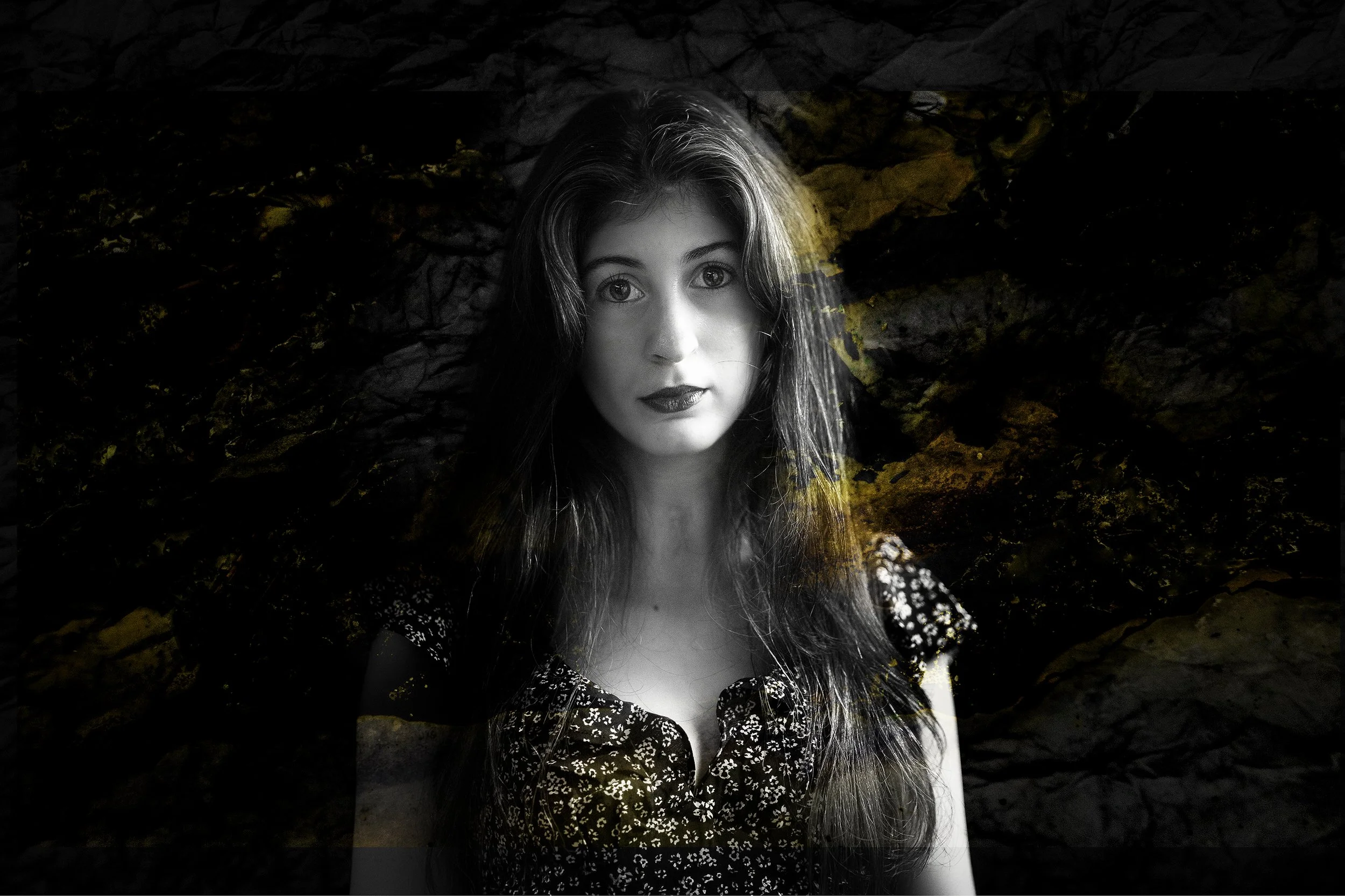 Creative portrait of Angel Lamesa in 2026.