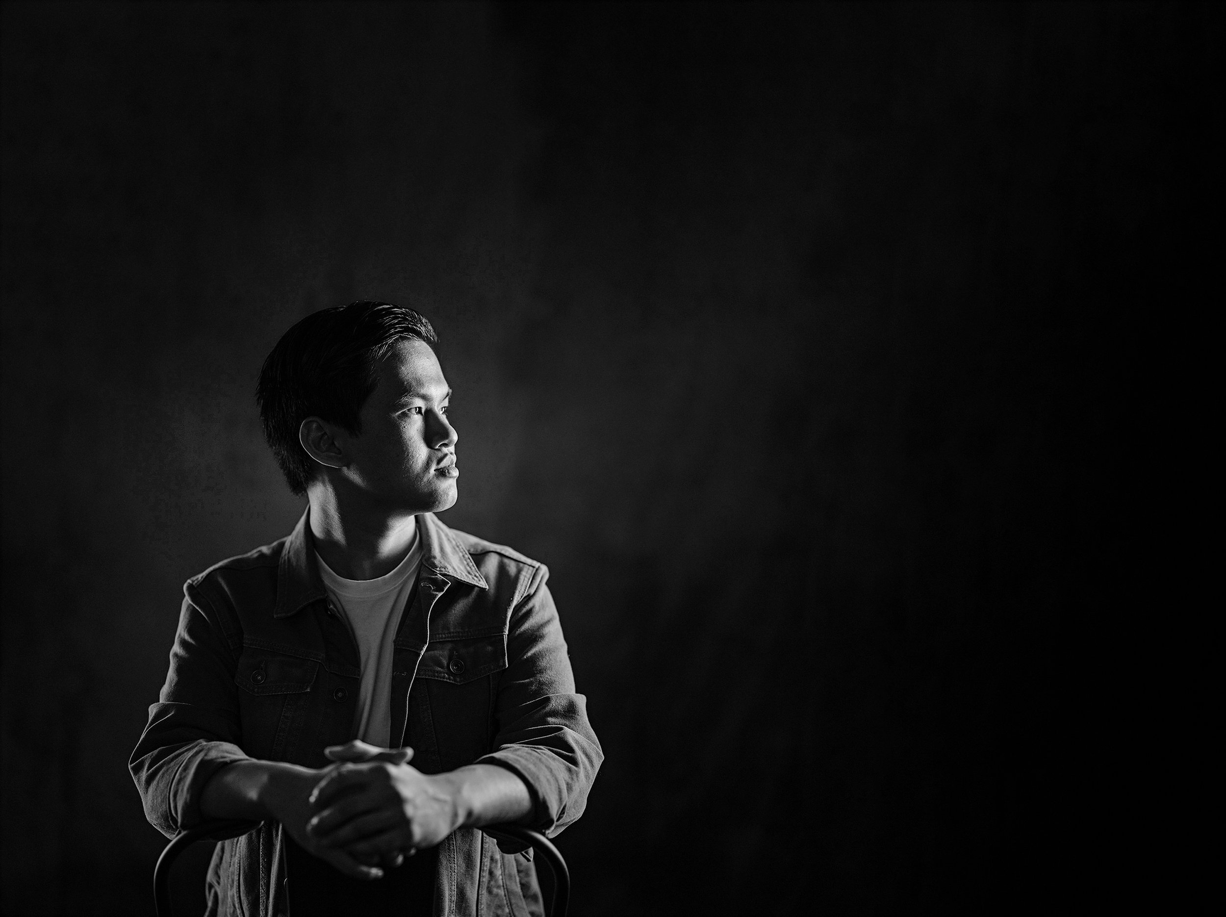 Peter Sequerah Negative Space Portrait BNW.jpg