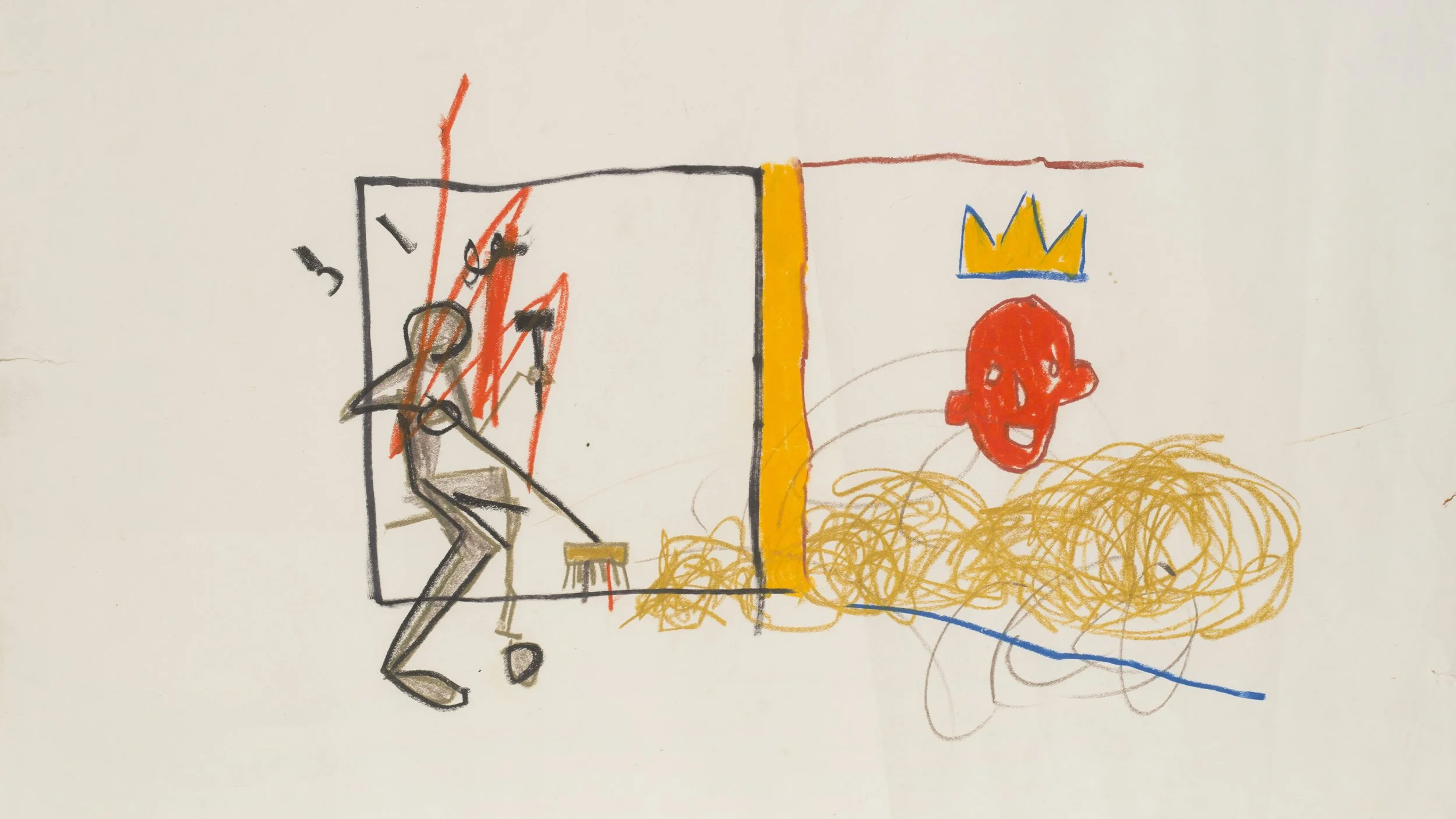 “untitled” by JEAN-MIchel Basquiat