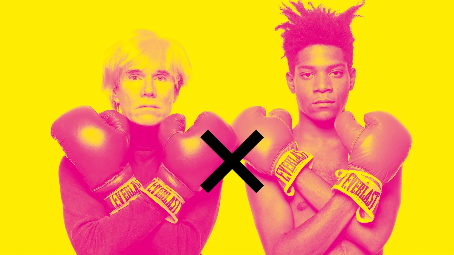 BASQUIAT × WARHOL. PAINTING FOUR HANDS. — Jean-Michel Basquiat