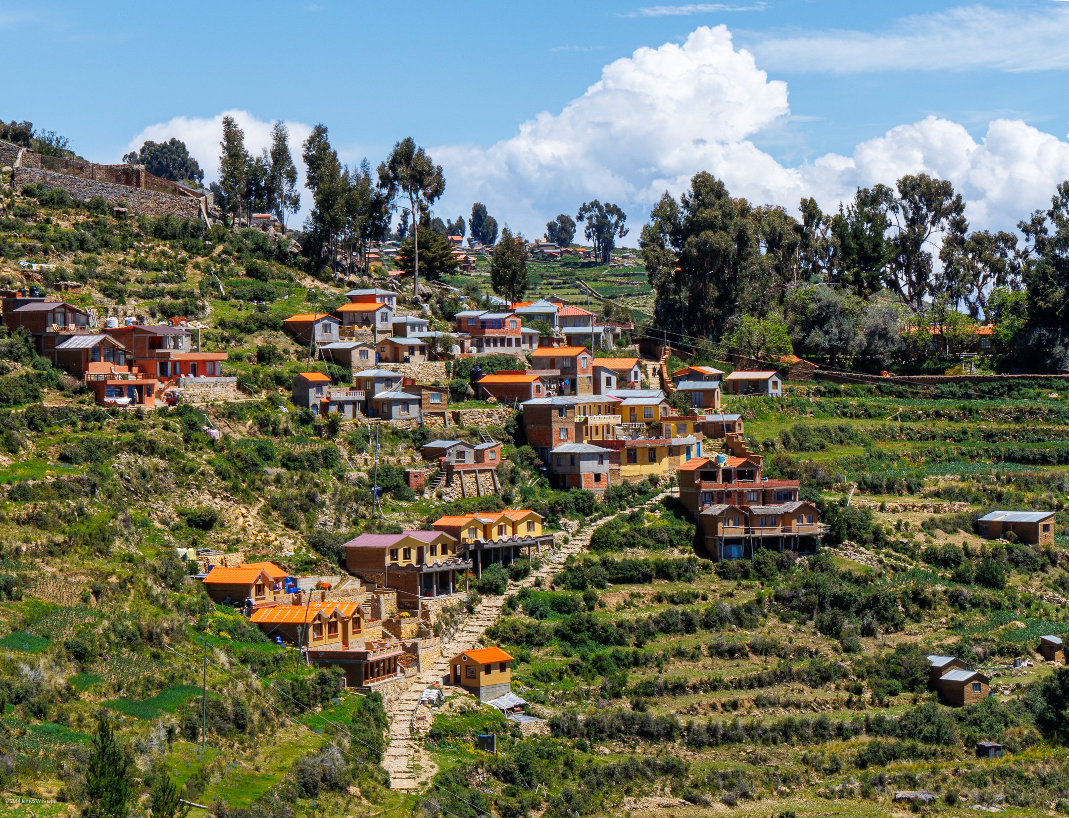 S | Bolivian Hillside Village | Jim Knapp | Score: 12