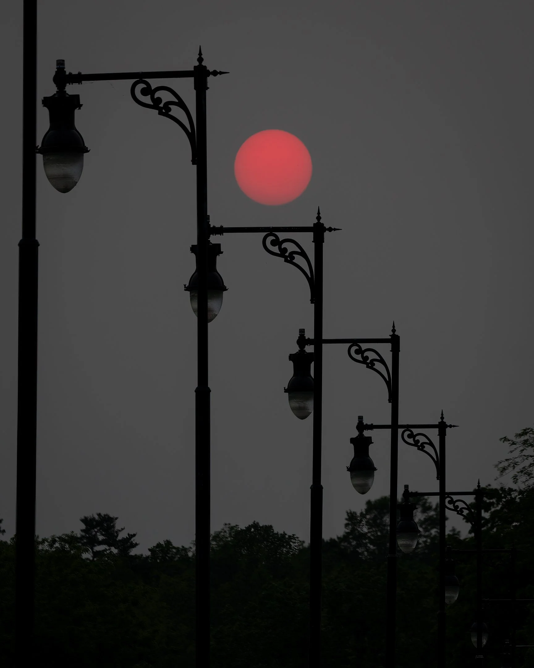 O | Wildfire Smoky Sunset | Rebecca Humes | Score: 12