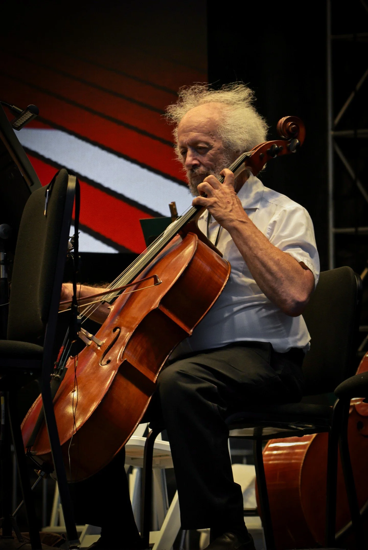 J | Detroit Symphony Orchestra Cellist | Larry Howard | Score: 11