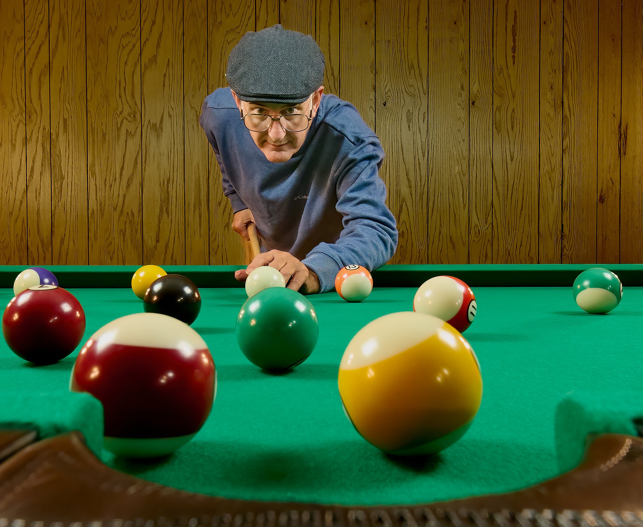 O | Lining Up the Shot | James Zeman | Score: 20